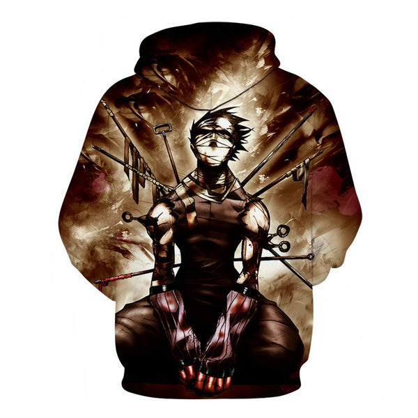 Naruto Hoodie - Momochi Zabuza Pullover Hoodie CSOS003 - cosplaysos