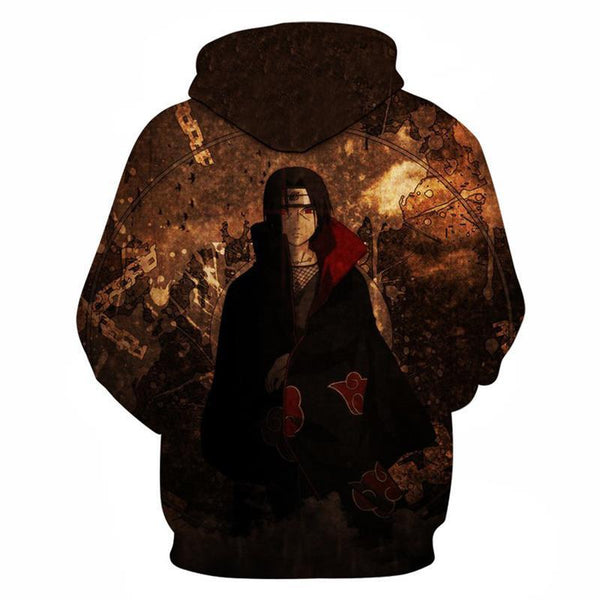 Naruto Hoodie - Naruto Shippuden Uchiha Itachi Pollover Hoodie CSOS009 - cosplaysos