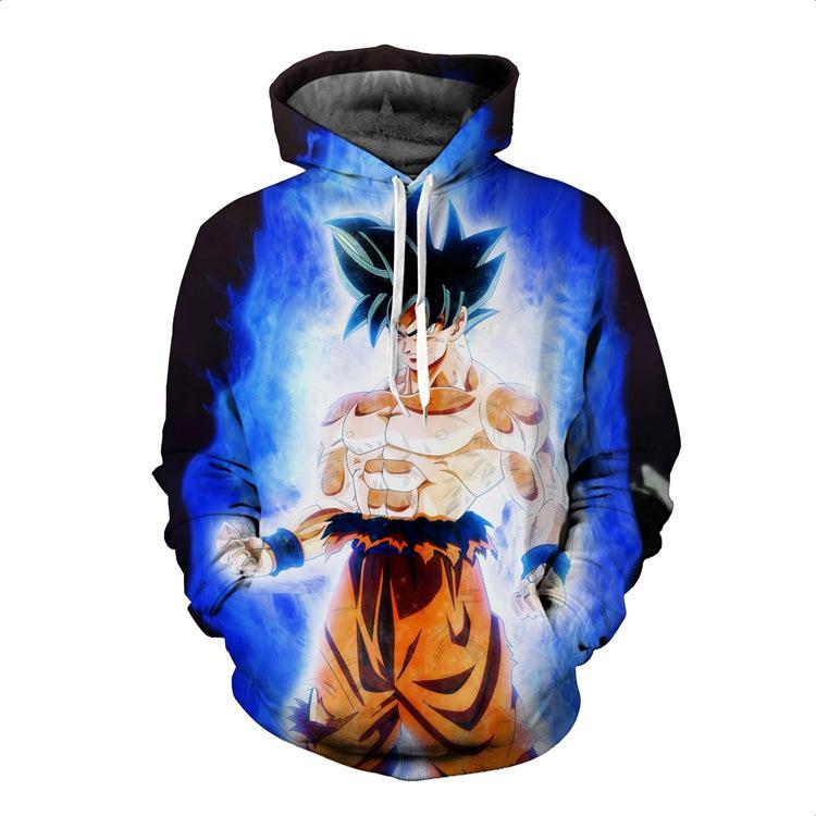 Dragon Ball Z Hoodie Limit Breaker Goku Pullover Hoodie – cosplaysos