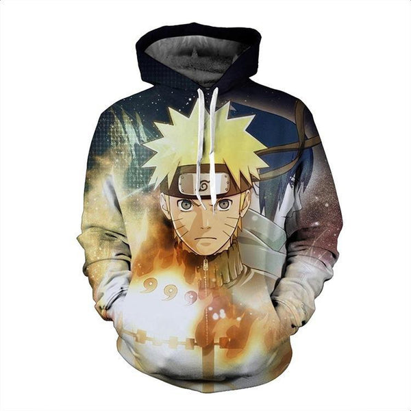 Naruto Hoodie - Naruto Shippuden Pullover Hoodie CSOS102 - cosplaysos