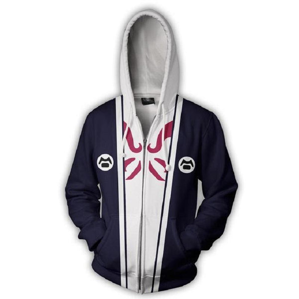 Naruto Hoodies - Gamabunta Zip Up Hoodie - cosplaysos