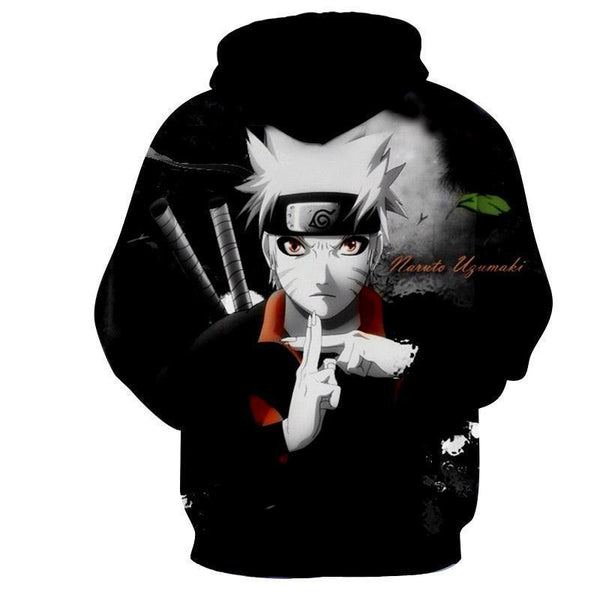 Naruto Hoodie - Shippuden Naruto Pullover Hoodie - cosplaysos