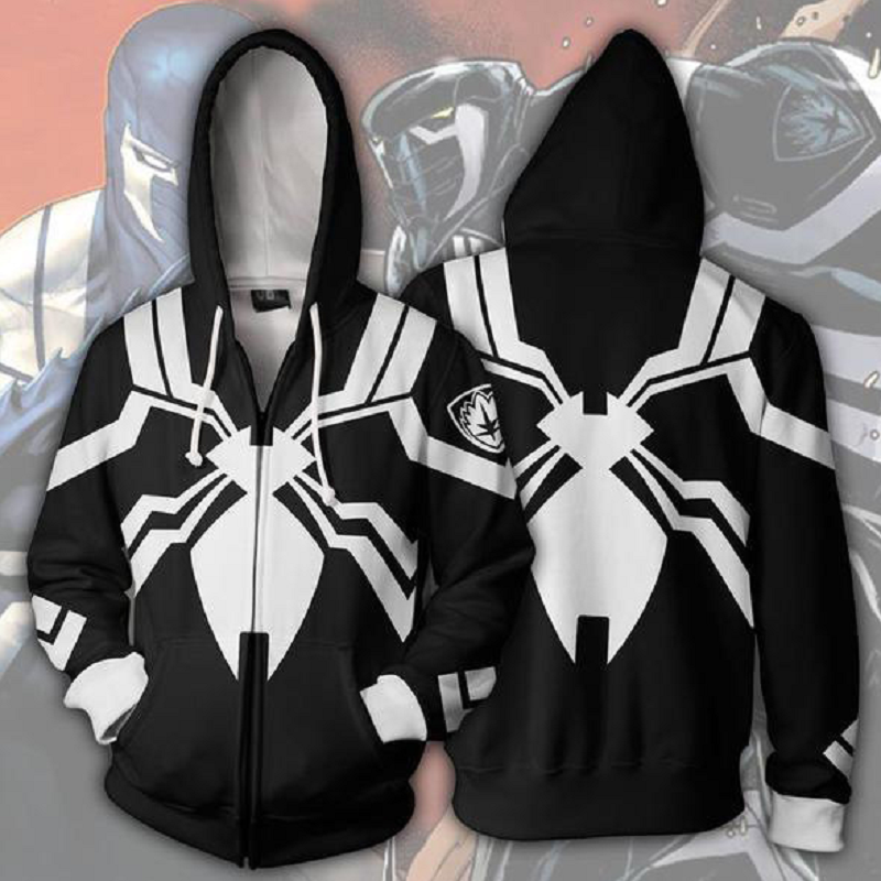 Venom Hoodie Spiderman Hoodie cosplaysos