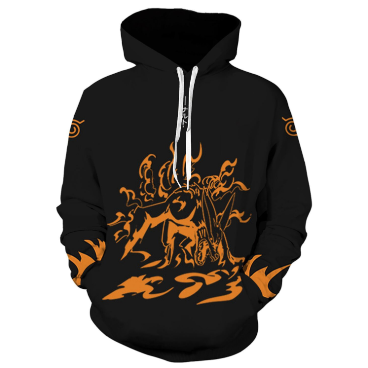 Naruto Hoodie Hokage Ninjia Hoodie Pullover Hoodie cosplaysos