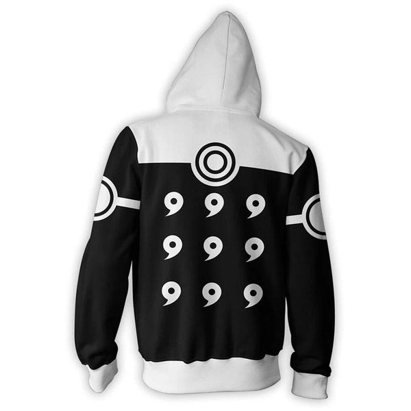 Naruto Hoodie - Rikudou Sennin Mode Black Hoodie CSOS575 - cosplaysos