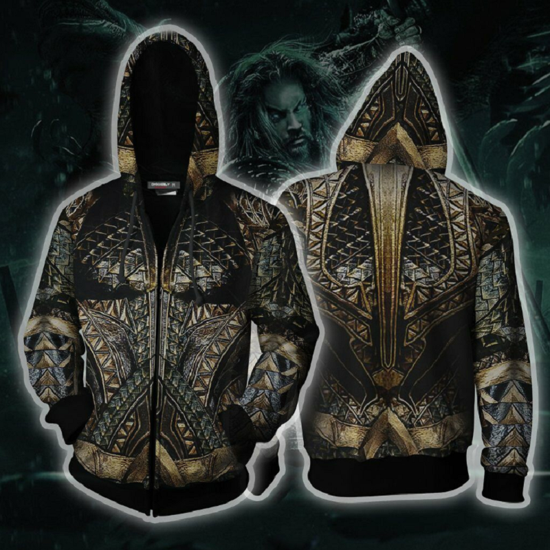 Aquaman zip up best sale hoodie