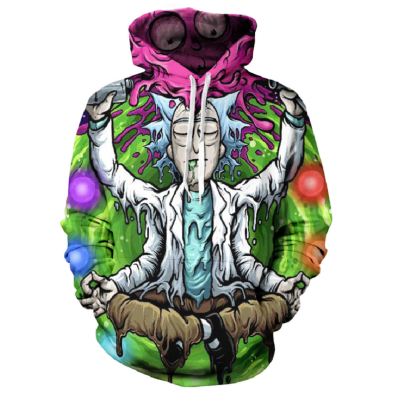 Rick morty hoodie shop