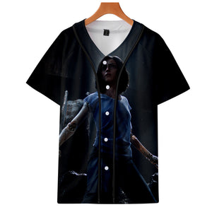 AlitaT-Shirt - Battle Angel Graphic Button Down T-Shirt CSOS991 - cosplaysos