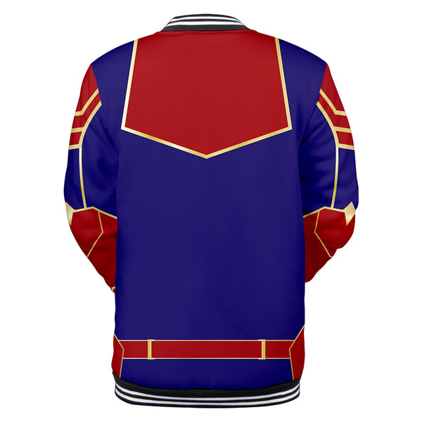 Captain Marvel Jacket - Carol Danvers Baseball Jacket CSOS907 - cosplaysos