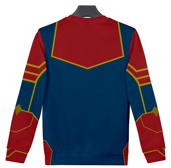 Captain Marvel Sweatshirt - Carol Danvers Sweatshirt CSOS914 - cosplaysos