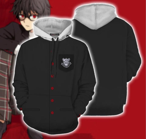 Persona 5 Hoodie - Akira Kurusu Pullover Hoodie CSOS825 - cosplaysos