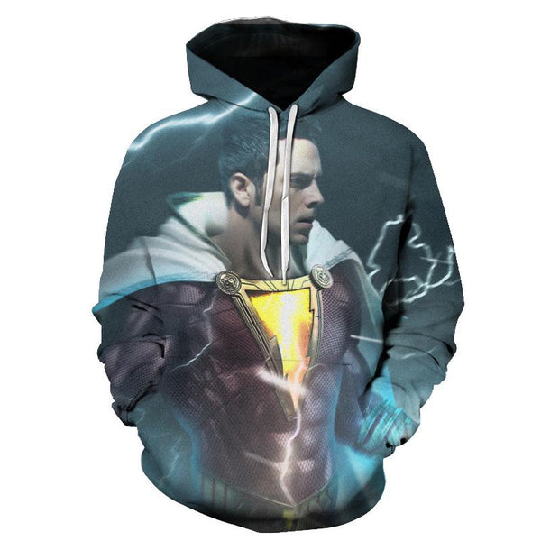 Shazam Billy Baston Pullover Hoodie CSP909 - cosplaysos