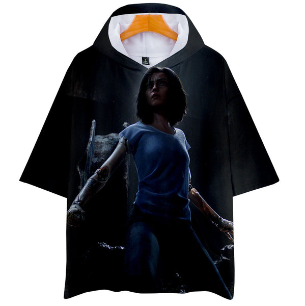 Alita T-Shirt - Battle Angel Graphic Hoodie T-Shirt CSOS982 - cosplaysos