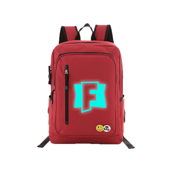 Game Fortnite 17" Teens Backpack - Blue Luminous CSSO096 - cosplaysos