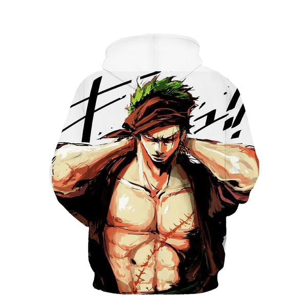 One Piece Hoodie - Zoro Pullover Hoodie CSSO023 - cosplaysos