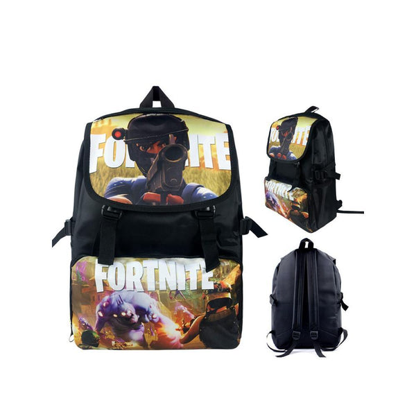Game Fortnite 17" Canvas Bag Shoulder Backpack CSSO090 - cosplaysos