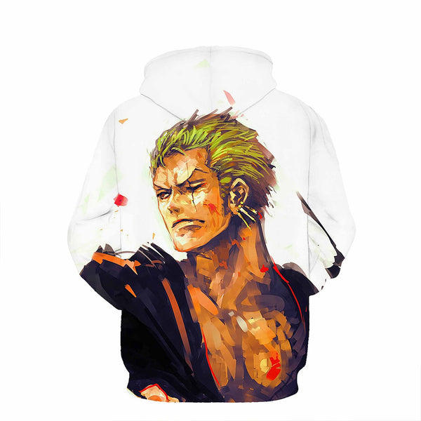 One Piece Hoodie - Zoro Pullover Hoodie CSSO002 - cosplaysos