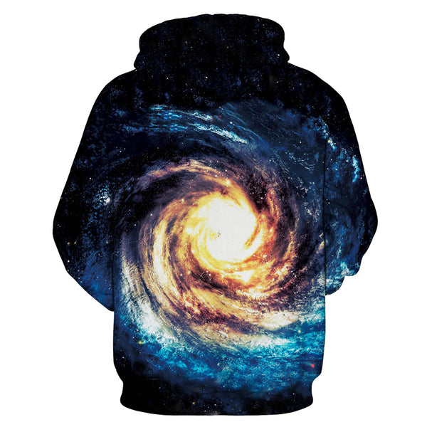 3D Print Hoodie - Galaxy Star Sky Pattern Pullover Hoodie  CSS065 - cosplaysos