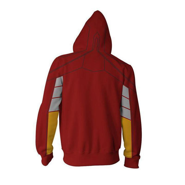 The Avengers Endgame Tony Stark Zip Up Hoodie CSP807 - cosplaysos