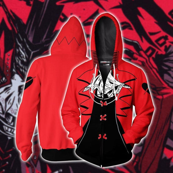 Persona 5 Hoodie - Takamaki Ann Zip Up Hoodie CSOS823 - cosplaysos