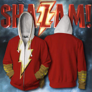 Shazam Billy Baston Zip Up Hoodie CSP900 - cosplaysos
