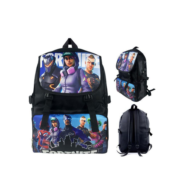 Game Fortnite 17" Canvas Bag Shoulder Backpack CSSO090 - cosplaysos