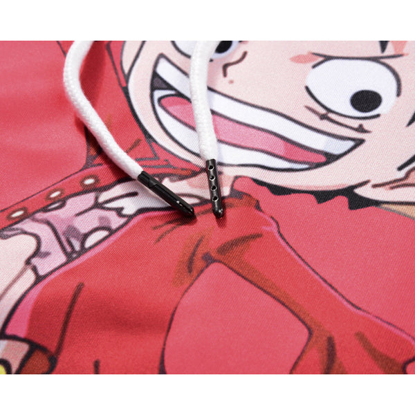 One Piece Hoodie - Monkey D. Luffy Pullover Hoodie CSSO016 - cosplaysos