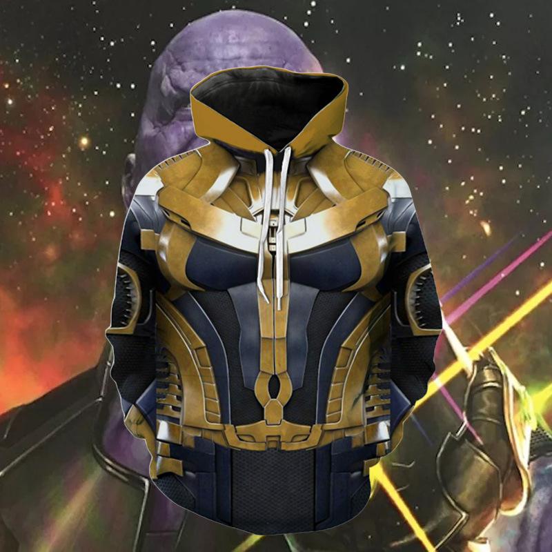 The Avengers Endgame Thanos Pullover Hoodie CSP800 - cosplaysos
