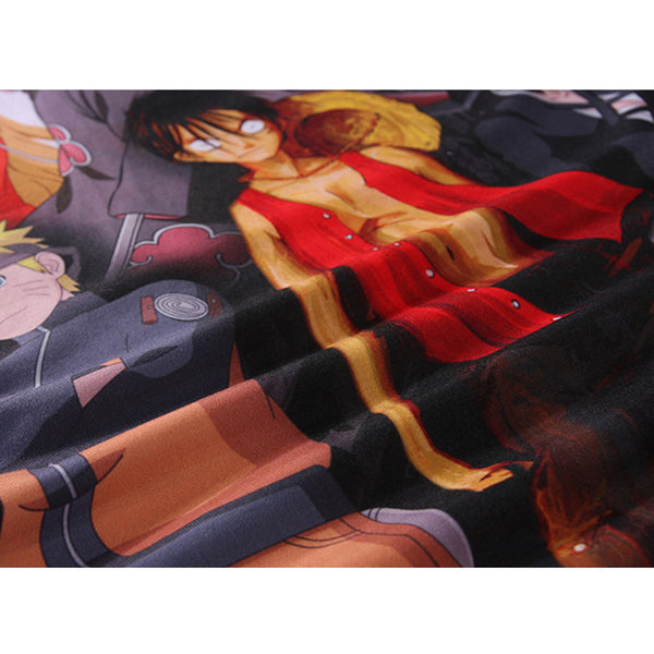 One Piece T-Shirt - Monkey D Luffy Tee 3D Print T-Shirt CSSO035 - cosplaysos