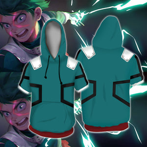 My Hero Academia T-Shirt - Midoriya Izuku Anime Hoodie T-Shirt CPS815 - cosplaysos