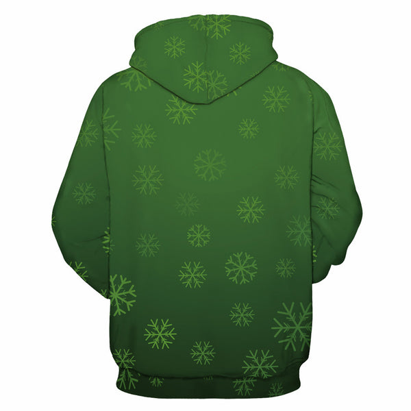 3D Print Hoodie - Funny Cat Christmas Pattern Pullover Hoodie  CSS044 - cosplaysos