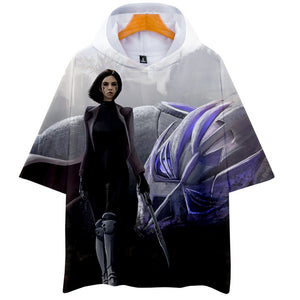 Alita T-Shirt - Battle Angel Graphic Hoodie T-Shirt CSOS981 - cosplaysos