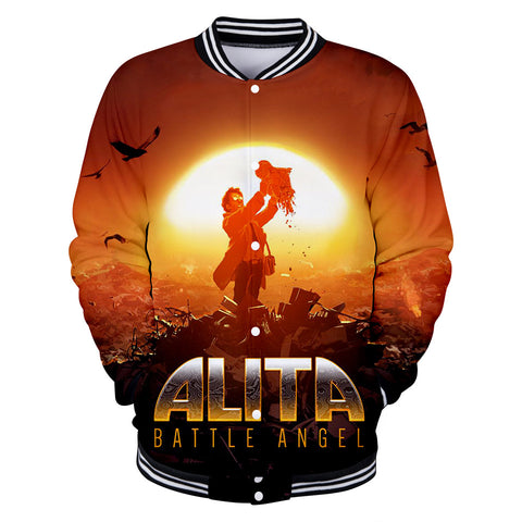 Alita Jacket - Battle Angel Baseball Jacket CSOS963 - cosplaysos