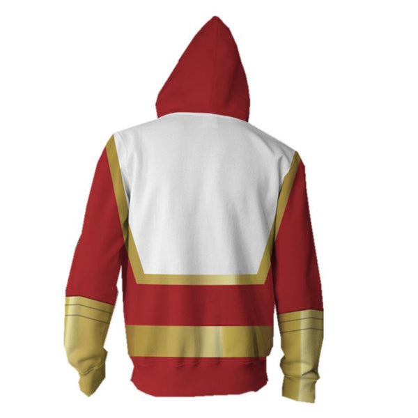 Shazam Billy Baston Zip Up Hoodie CSP901 - cosplaysos