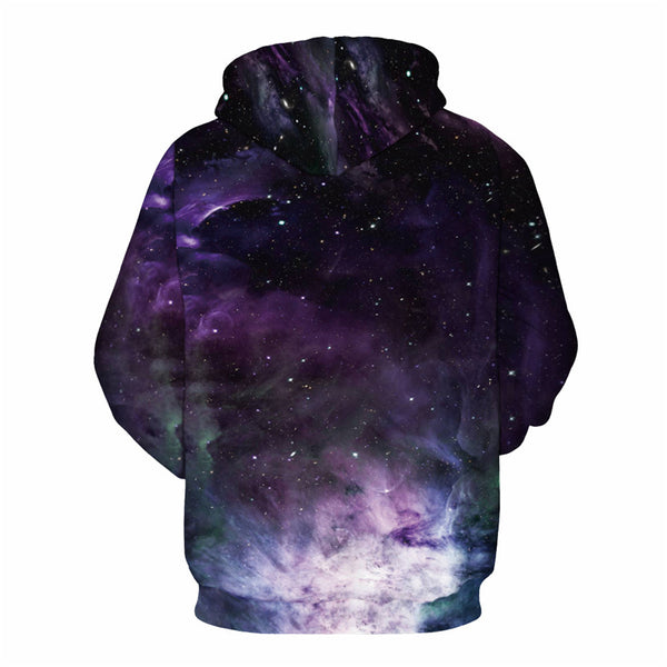 3D Print Hoodie - Galaxy  Space Pattern Pullover Hoodie  CSS062 - cosplaysos