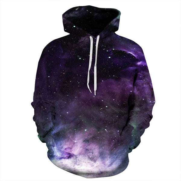 3D Print Hoodie - Galaxy  Space Pattern Pullover Hoodie  CSS062 - cosplaysos