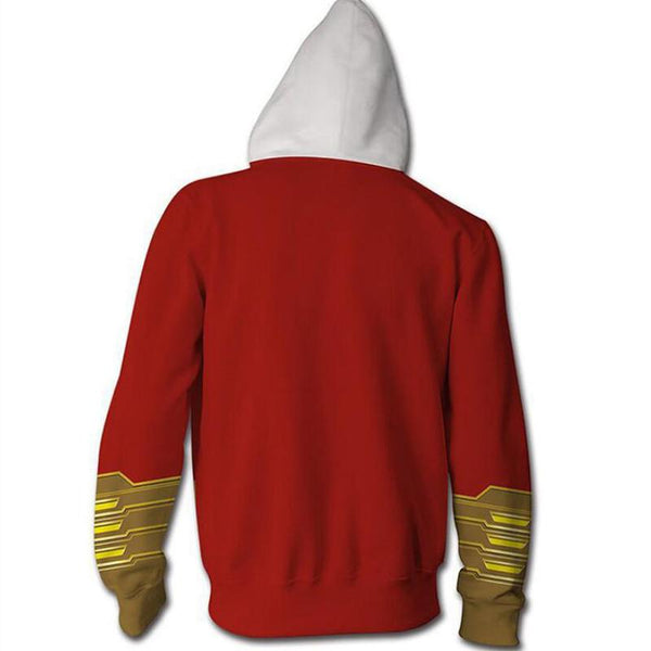 Shazam Billy Baston Zip Up Hoodie CSP900 - cosplaysos