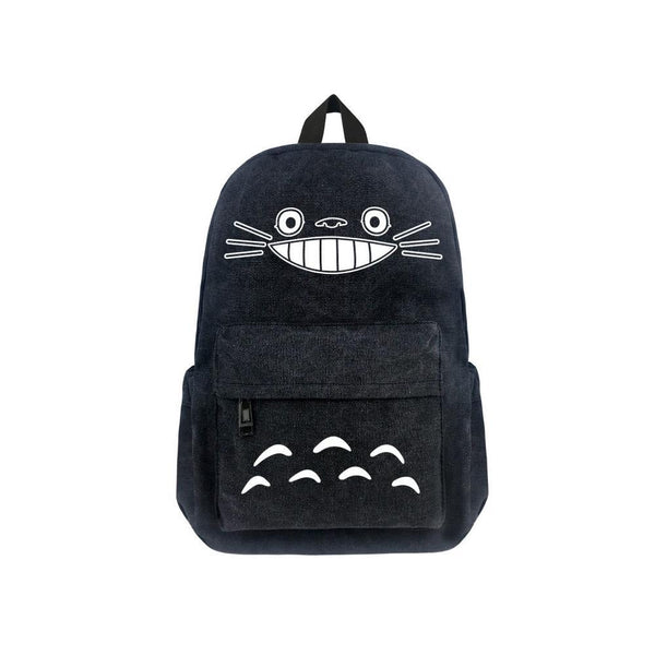 Japanese Anime Totoro Canvas 17" Bag Backpack CSSO071 - cosplaysos