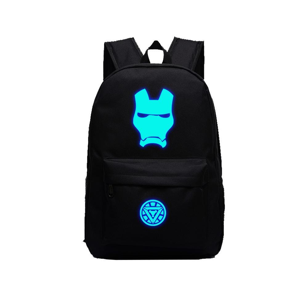 Avengers Ironman Marvel 17" Luminous Backpack CSSO104 - cosplaysos