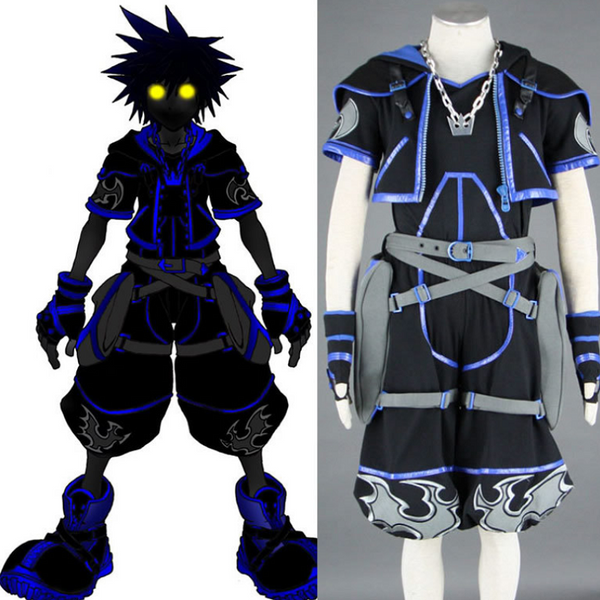 Kingdom Hearts Sora Cosplay Costume COT002 - cosplaysos