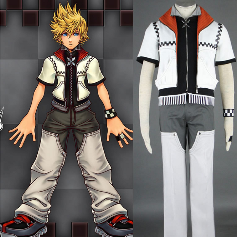 Kingdom Hearts Roxas Cosplay Costume COT004 - cosplaysos