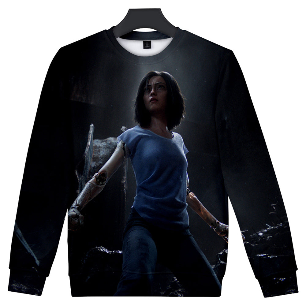 Alita Sweatshirt - Battle Angel Sweatshirt CSOS970 - cosplaysos