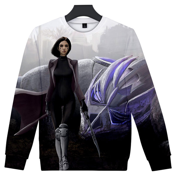 Alita Sweatshirt - Battle Angel Sweatshirt CSOS972 - cosplaysos