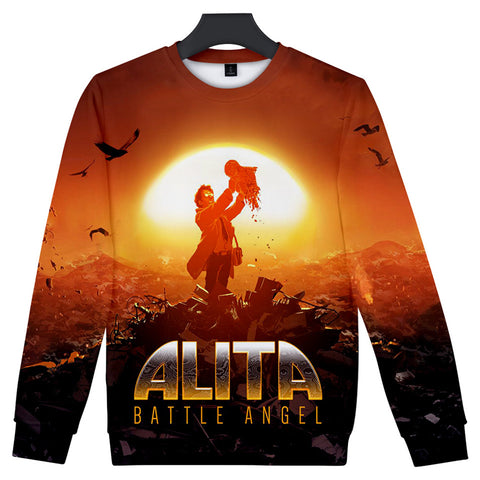Alita Sweatshirt - Battle Angel Sweatshirt CSOS973 - cosplaysos