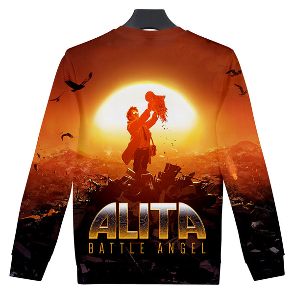 Alita Sweatshirt - Battle Angel Sweatshirt CSOS973 - cosplaysos