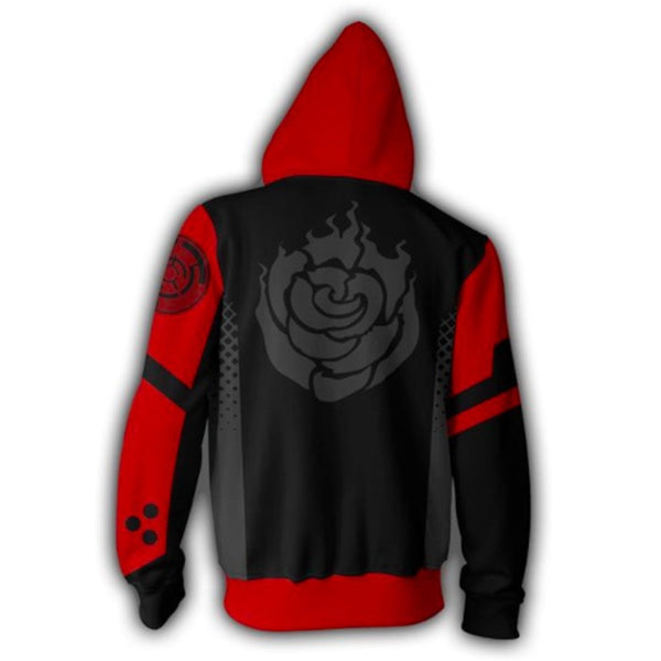 RWBY Anime Cosplay Costume Sweatshirt Zip Up Hoodie CSP007 - cosplaysos