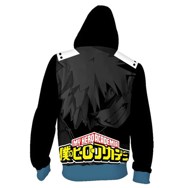 My Hero Academia Anime Cosplay Costume Sweatshirt Zip Up Hoodie CSP101 - cosplaysos