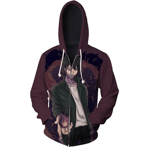 My Hero Academia Anime Cosplay Costume Sweatshirt Zip Up Hoodie CSP105 - cosplaysos