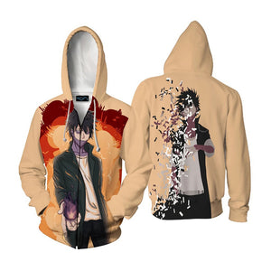 My Hero Academia Anime Cosplay Costume Sweatshirt Zip Up Hoodie CSP121 - cosplaysos