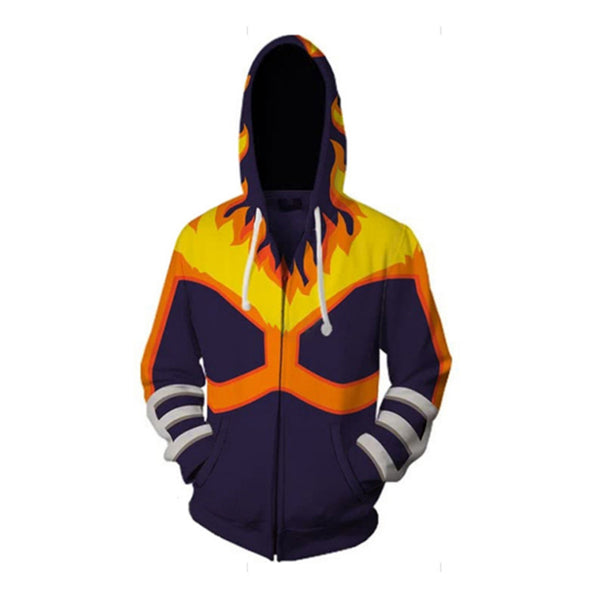 My Hero Academia Anime Cosplay Costume Sweatshirt Zip Up Hoodie CSP127 - cosplaysos